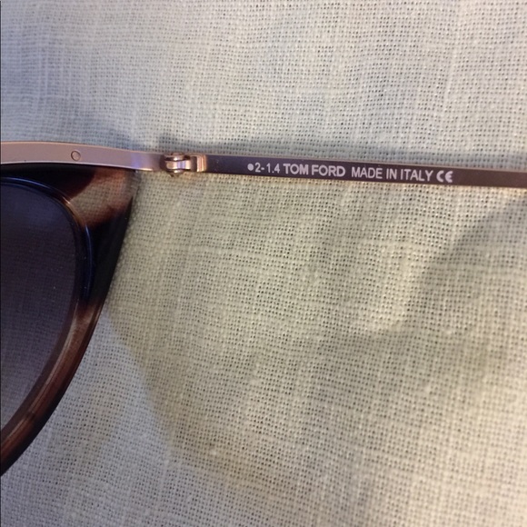 Tom Ford Glamour Grace Havana Shades NIB Happy 4th 20% OFF HP! - Picture 7 of 8